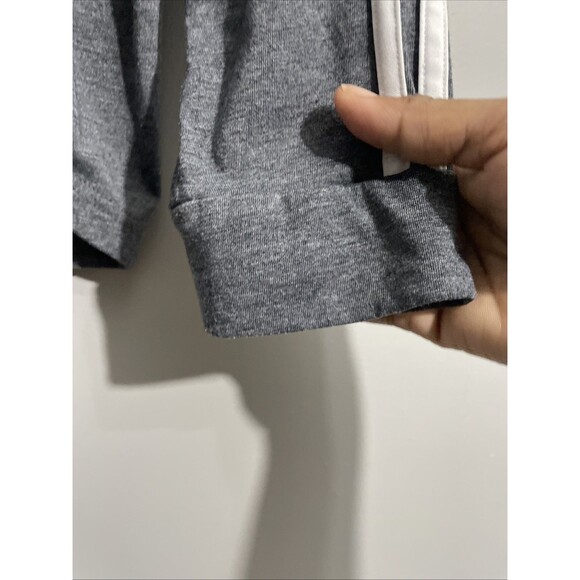 Adidas Lightweight Gray Hoodie Women's Size M Athleisure Activewear Pullover - Picture 7 of 13